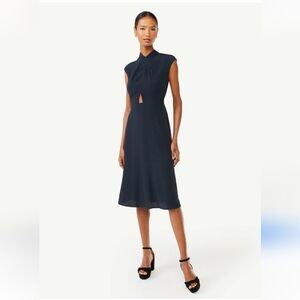 Scoop NYC | Dresses | Scoop Womens Ultimate Faux Leather Strapless Pleated Midi Dress | Poshmark Scoop NYC | Dresses | Scoop Womens Ultimate Faux Leather Strapless Pleated Midi Dress | Poshmark